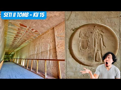 Seti II Tomb at Valley of the Kings | KV15 | Tomba di Seti 2