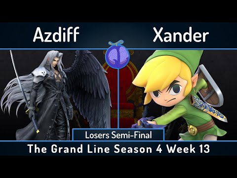 GL S4W13 | Azdiff (Sephiroth) vs Xander (Toon Link) | Losers Semis | SSBU Smash Ultimate