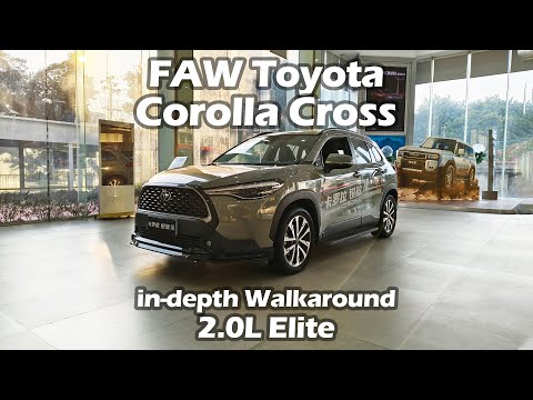 Thumbnail for FAW Toyota Corolla Cross 2.0L Elite Edition in-depth Walkaround - Big Bear Test Car by FAW Toyota