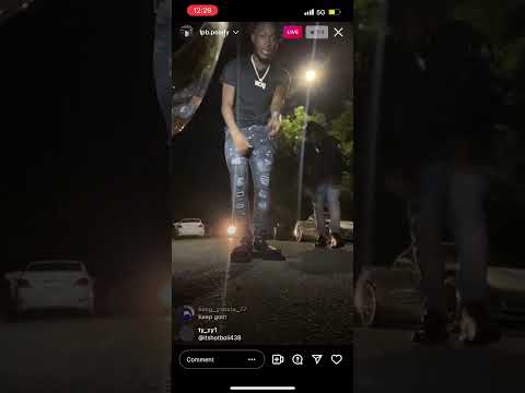 LPB POODY (My Cousin) live With La Cnote Jamming New Track (Gun Smoke) Out Now #lpbpoody #LaCnote