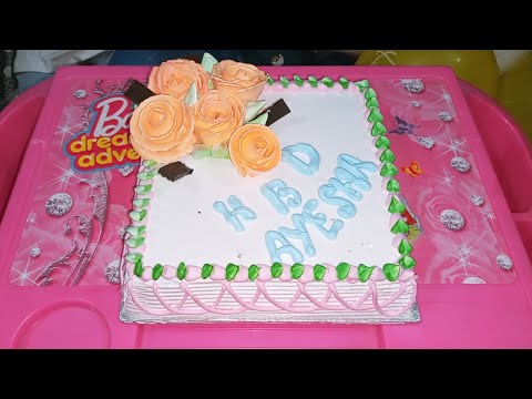 Ayesha birthday cake 🎂💐