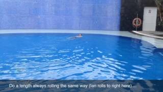 preview picture of video 'Swimming Without Stress: 360 Front Crawl'