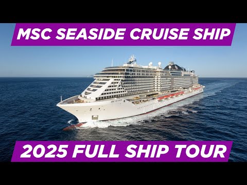 🌊 Inside MSC Seaside! The Ship That Follows the Sun ☀️ | Luxury Cruise Tour | MSC Cruises 2025 🚢