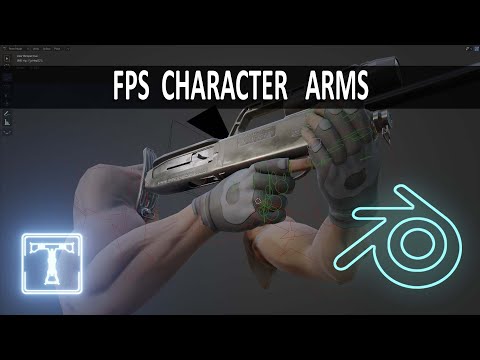 Create FPS Character Arms in Blender