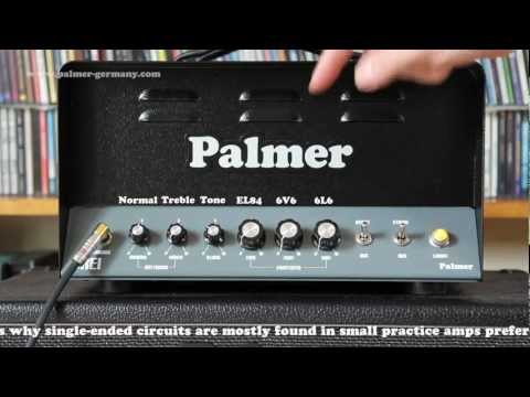 Palmer DREI Triple Single Ended Guitar Head Tube Amplifier image 4