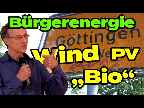 Perspektiven der Bürgerenergie Göttingen: 10. Mai 2023 Dr. Manfred Schüssler