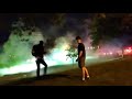 Video 'Armáda v uliciach USA a policajná stanica v plameňoch'