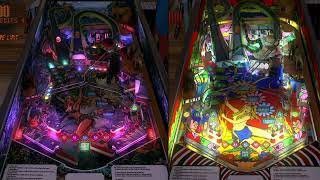 Zaccaria Pinball - Woods Queen Remake Old Vs New Artwork