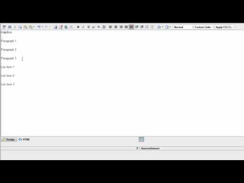 08. Paragraphs & Headers - DNN Video Tutorial - Embolden