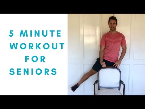 Simple 5-Minute Chair Workout For Seniors | More Life Health