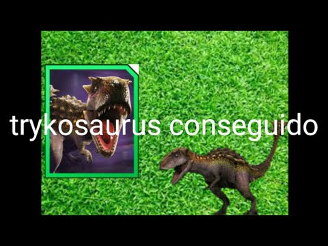 El increible trykosaurus conseguido