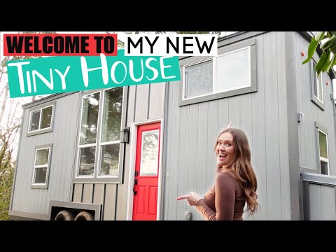 I Bought MY DREAM Tiny House | Delivery Day & Empty Tiny House Tour