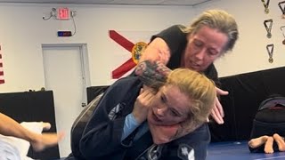 FALLON gets SUBMITTED by two girls 👯‍♀️| with beginner tips and narration