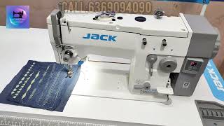 jack sewing machine( straight stitch, peco and embroidery) one machine in tamil