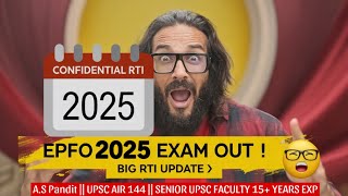 EPFO 2025 Exam Date Out: Big RTI Update + Strategy to Crack in 1st Attempt
