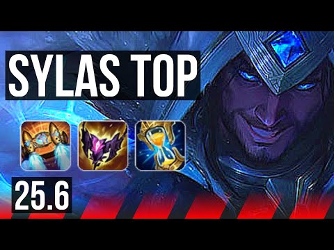 SYLAS vs DARIUS (TOP) | Dominating | KR Master | 25.6
