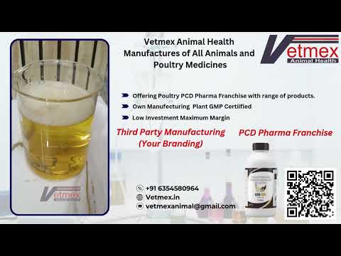 Levofloxacin and bromhexine hcl solution, for poultry farm, ...