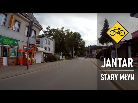 Z plaży w Jantarze do stacji kolejki Stary Młyn. Jak dojechać na rowerze?