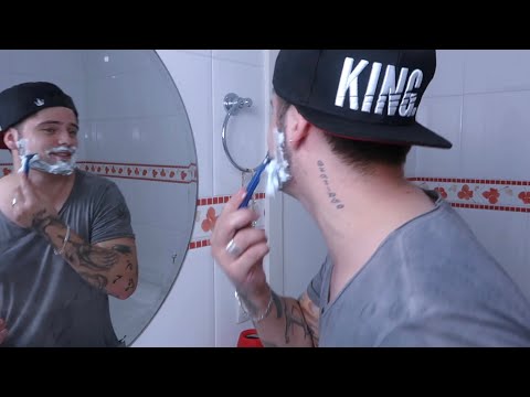 TIREI MINHA BARBA COMPLETAMENTE