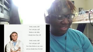 Wasted - Cal Scruby Lyrics REACTION