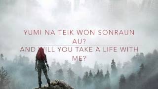 The 100 - Grounder anthem Lyrics  - &quot;Take A Life With Me&quot;