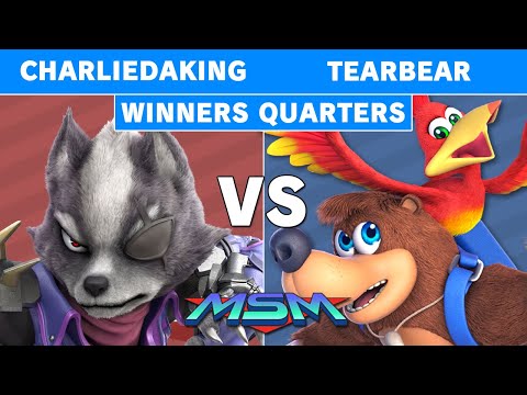 MSM 229 - Charliedaking (Wolf) Vs Tearbear (Banjo & Kazooie) Winners Quarters - Smash Ultimate