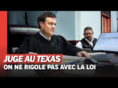 "J'ai toujours mon pistolet avec moi" : être juge au Texas, c'est pas pareil qu'en France