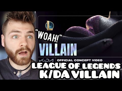 First Time Hearing K/DA "VILLAIN" | League of Legends OST | Reaction
