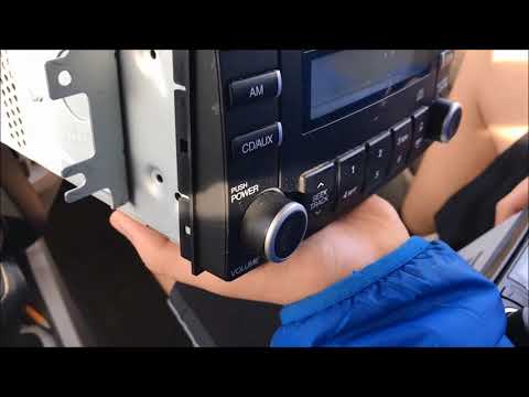 KIA Spectra 2007 Car Stereo Swap