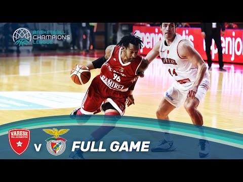 Varese v SL Benfica - Full Qualifier - Basketball Champions League 2016-17