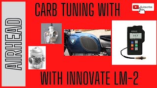 BMW Airhead - Carb tuning with oxygen sensor - Part 1