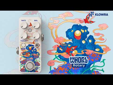 Klowra Whorl Digital Dynamic Rotary Effects Pedal image 2