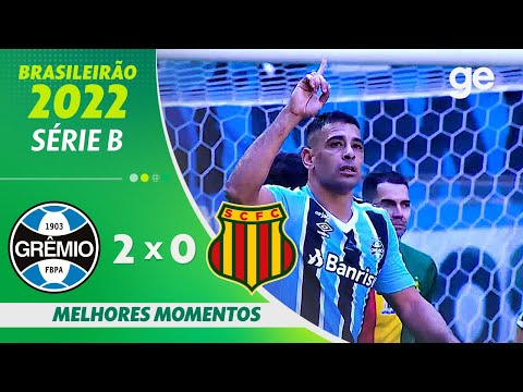 Gols e lances de Grêmio x Sampaio Corrêa