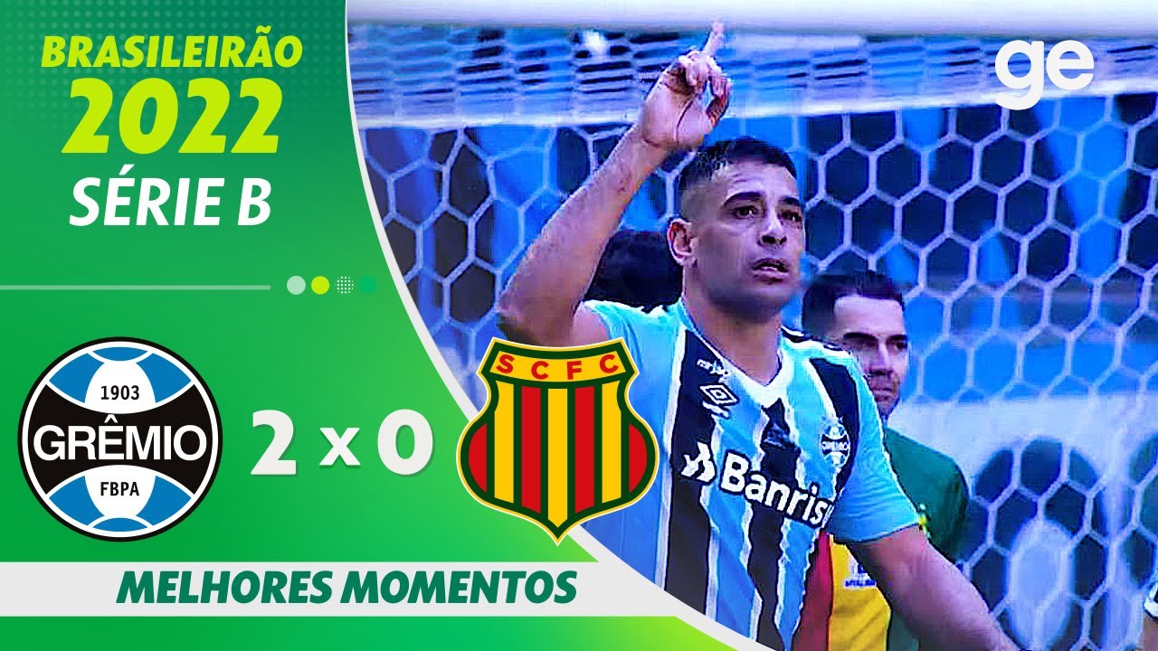 GRÊMIO 2 X 0 SAMPAIO CORRÊA | MELHORES MOMENTOS | 13ª RODADA BRASILEIRÃO SÉRIE B 2022