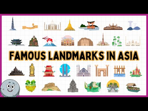 29 Famous Landmarks in Asia for Kids - Learn Asian Famous Landmarks for Children
