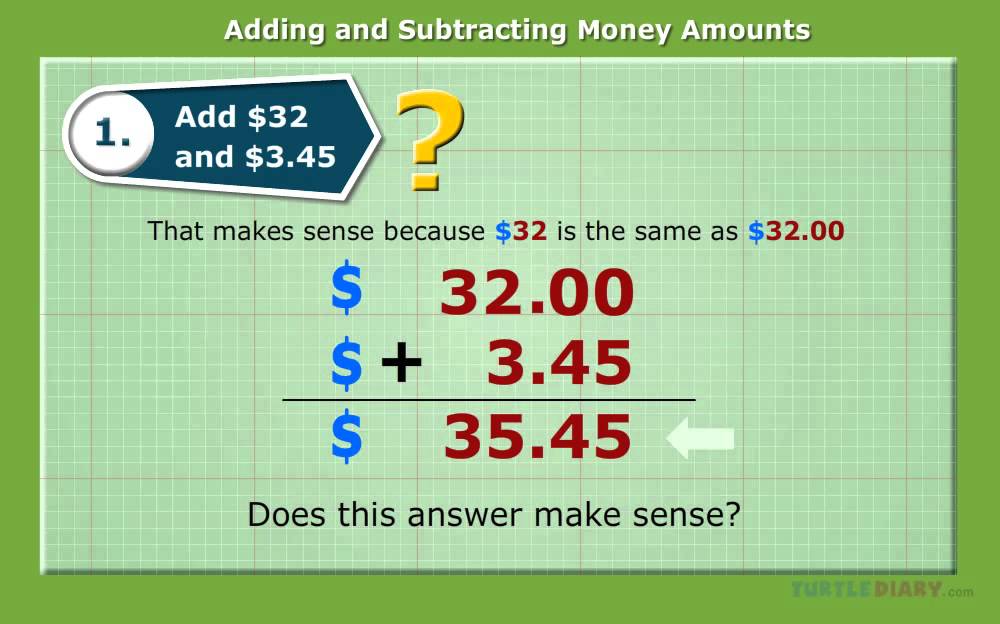 How to Add and Subtract Money *Quick & Easy* Math for Kids