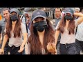 Rashamika Mandhanna Spotted At Versova Jetty Rashmika Mandanna Hot Look Filmi World News