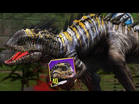 NEW INDOMINUS REX GEN 2 MAX LEVEL 40!! - Jurassic World  - The Game | Ep. 391