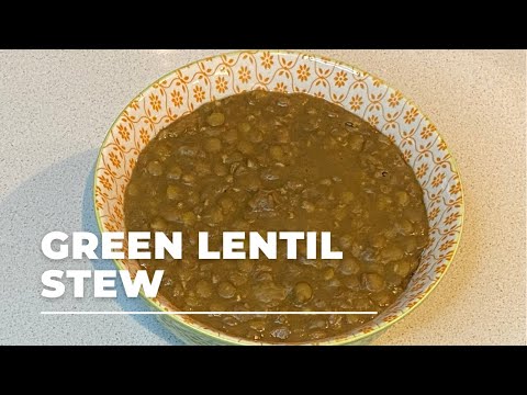 Ades || kamande || The simplest & quickest green lentil stew 😋