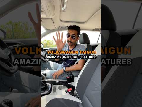 5 Interior Features We Love in the Volkswagen Taigun! | Special Feature | autoX #Shorts