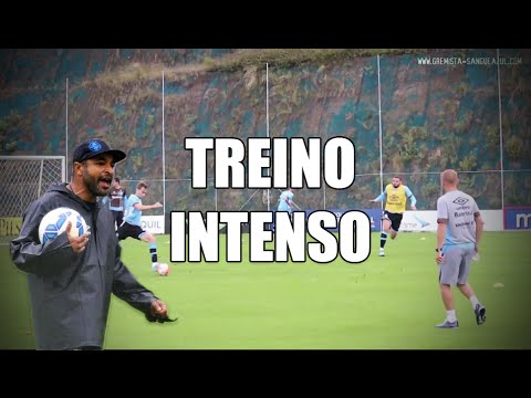 Treino intenso do GRÊMIO em QUITO