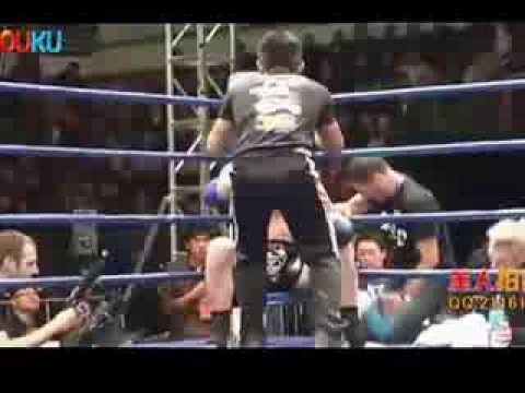 Sanshou Vs Best  Muai Thai  World Champion : Zhang, kaiyin Vs John Wayne Parr(JWP)