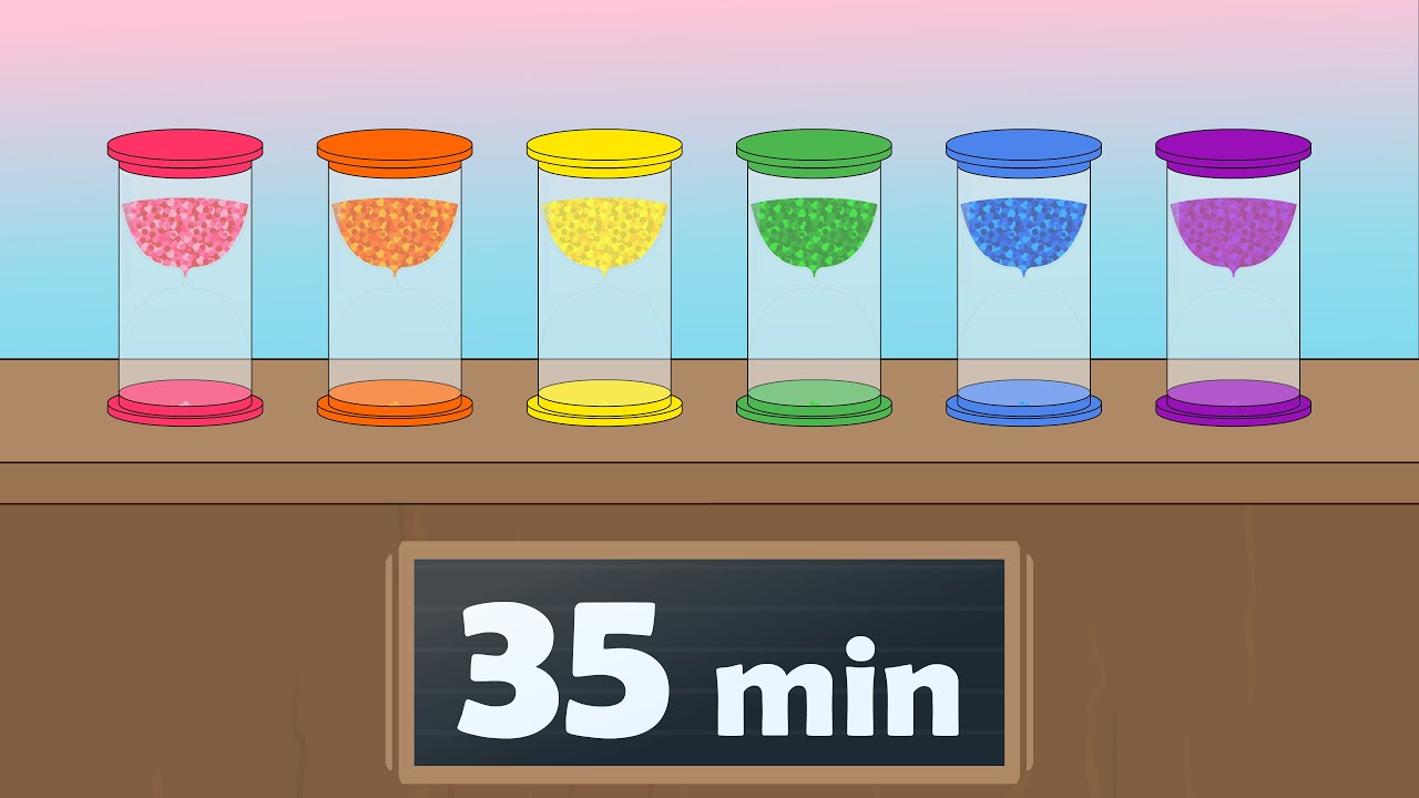 35 Minute Timer (Rainbow Sand)