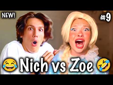 NICHLMAO vs ZOE COLLETTI Most Viewed Best Funny Shorts 9