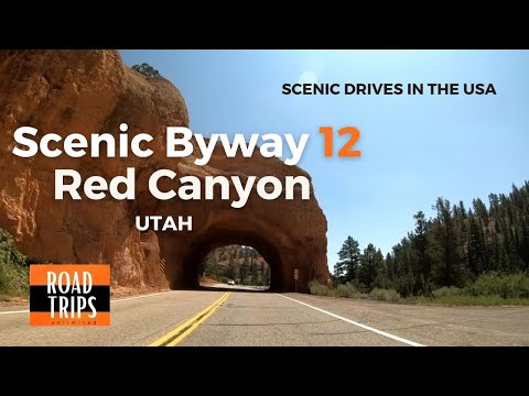All American Road Scenic Byway 12, Utah with GoPro 4K