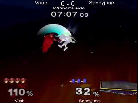 CU Smash SSBM - Johnny Vash (Marth) Vs.  Sonnyjune (Falco) Winner's Top 16