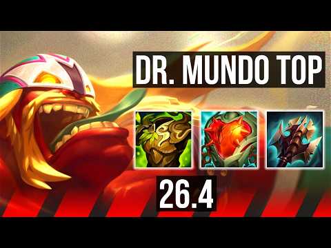 DR. MUNDO vs RENEKTON (TOP) | 66K damage, Good KDA: 11/2/11, 6k gold comeback | EUW Master | 26.4