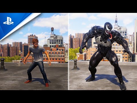 NEW Transforming VENOM / Harry in Open World Free Roam - Marvel's Spider-Man 2