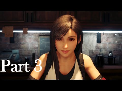 Final Fantasy 7 (VII) Remake 100% Platinum Walkthrough PS4 Pro - Part 3