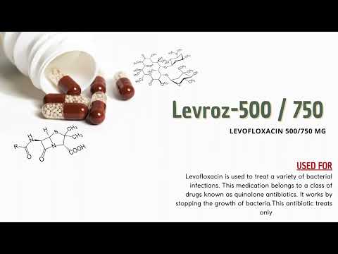 Levofloxacin tablets-levroz 750 tablets